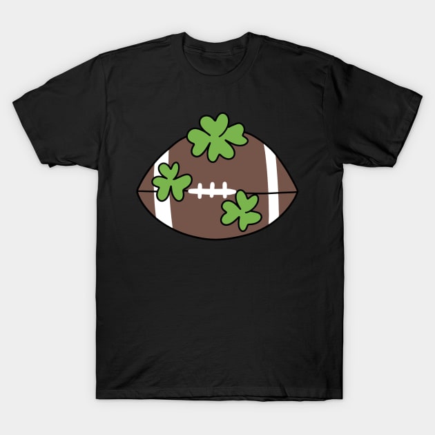 Lucky Football T-Shirt by saradaboru